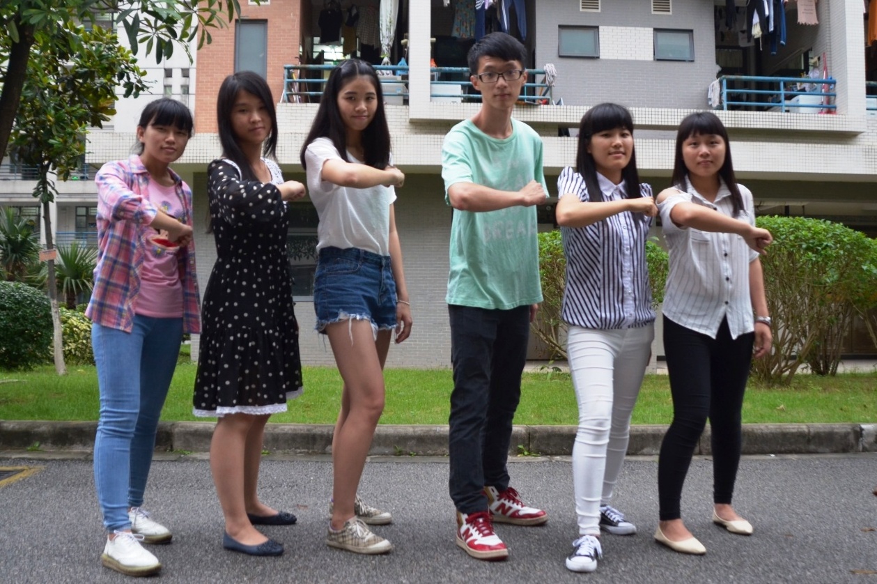 特等奖获得者“En-sun项目团队”合影